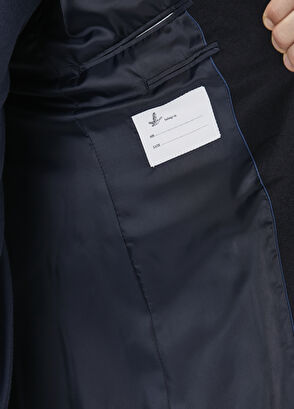 Beymen Club Navy Blue Premium Cashmere Jacket - 9