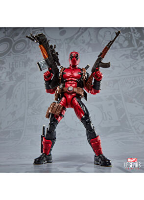 Marvel  Legends Maximum Series Deadpool Deadpool Comics Action Figure - 6