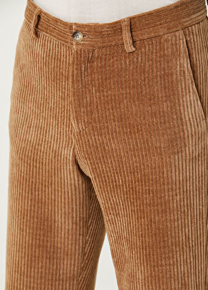 Beymen Club Camel Velvet Trousers - 4