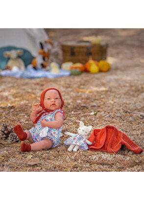 Berenguer Kiremit Hırka ve Kedili Boutique Oyuncak Bebek 38 cm - 7