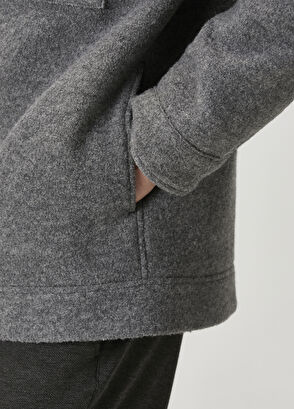 Beymen Club Gri Melanj Bretagna Ceket - 7