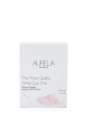 Aurelia Genève Rose Quartz Wing Gua Sha Taşı - 6