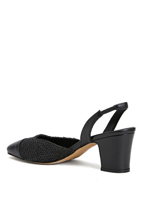 Beymen Club Black Straw Pumps - 3