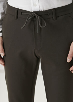 Beymen Club Khaki Waist Corded Chino Pants - 4