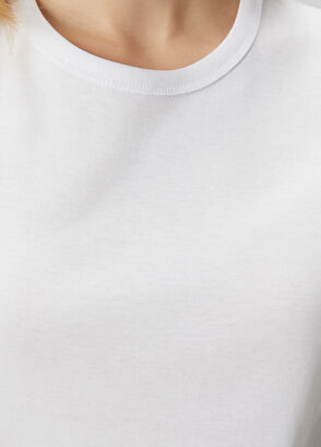 Beymen Club Kırık Beyaz T-shirt - 6