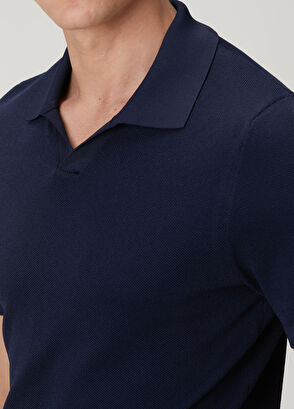 Beymen Club Navy Blue Short Sleeve Sweater - 6