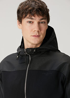 Givenchy Siyah Kapüşonlu Mont - 5