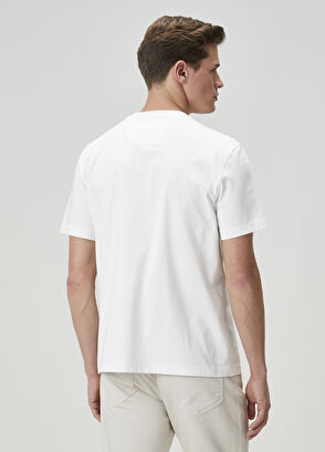 Beymen Club White Printed T-Shirt - 5