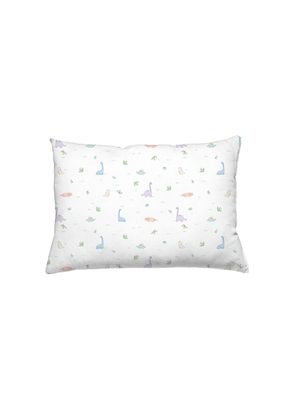 Casadora Baby Dino Beyaz Pamuk Saten Çocuk Lastikli Çarşaf ve Yastık Kılıfı Seti 120 x 200 cm + 50 x 70 cm - 3
