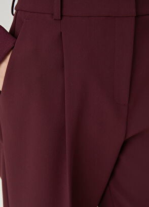 Beymen Club Plum Pleated Pants - 6