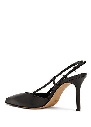 Beymen Club Black Leather Pumps - 8