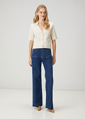 Beymen Club Ekru Triko Ceket - 3