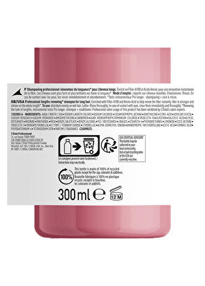 Loreal Professionnel Serie Expert Pro Longer Shampoo for Long Hair Care 300 ml - 8
