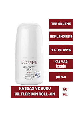 Decubal Basic Repair Onarıcı Yüz Kremi 100 ml + Face Wash Yüz Yıkama Jeli  150 ml + Roll On 50 ml Cilt Bakım Seti - 7