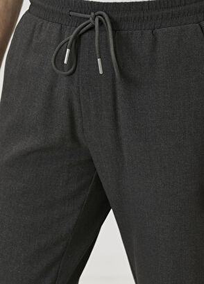 Beymen Club Antrasit Beli Kordonlu Pantolon - 4