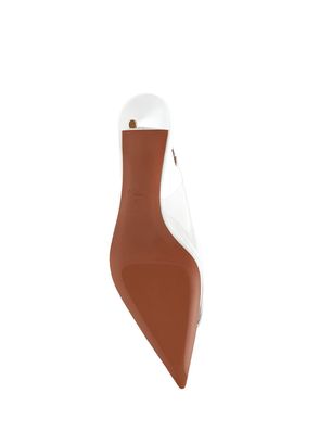 Alaïa Beyaz Deri Topuklu Ayakkabı - 8