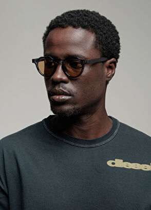 Eazy Füme Asetat Unisex Güneş Gözlüğü - Görsel 6