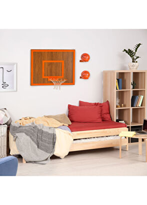 Archtwain Ceviz Turuncu Tekli Duvar Potası - 6