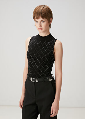 Beymen Club Siyah Taşlı Kazak - 4