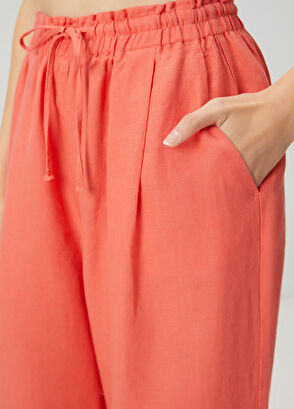 Beymen Club Salmon Linen Trousers - 6
