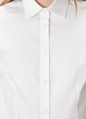 Beymen Club Beyaz Slim Fit Gömlek - 6