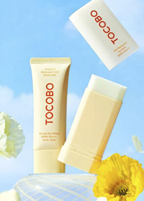 Tocobo Vita Airy Sun Primer SPF50+ Makyaj Bazı Etkili Güneş Koruyucu Krem 35 ml - 6