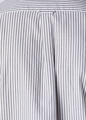 Beymen Club Comfort Fit Khaki White Striped Oxford Shirt - 9