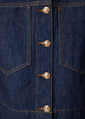 Beymen Club Lacivert Crop Denim Ceket - 6