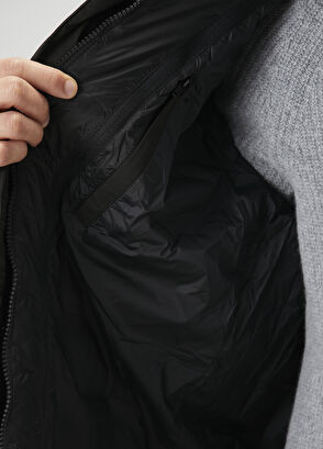 Beymen Club Siyah İç Yaka Detaylı Puff Parka - 8