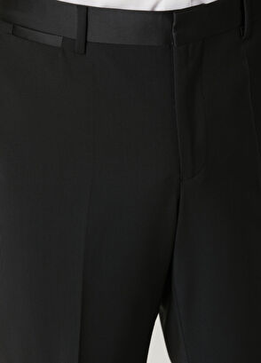 Beymen Club Black Vest Detailed Wool Tuxedo - 12