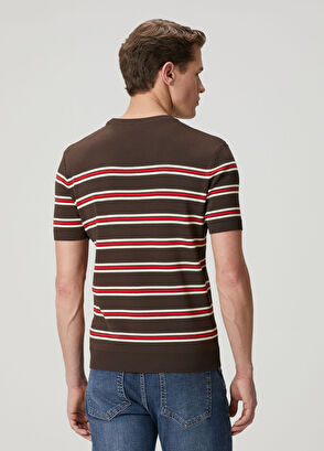 Beymen Club Brown Striped Knitwear - 5