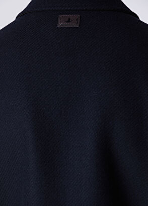 Beymen Club Navy Blue Diagonal Textured Wool Jacket - 10