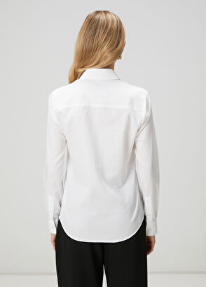 Beymen Club Slim Fit Non-Iron Off White Shirt - 5