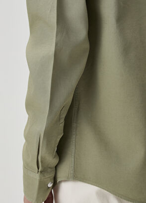 Beymen Club Comfort Fit Yeşil Gömlek - 7