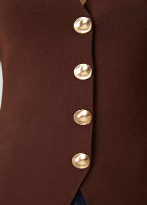 Beymen Club Kahverengi Yelek - 6