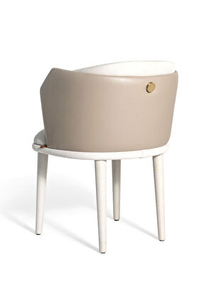 Lagu Fold Beyaz Sandalye - 5