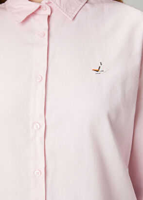 Beymen Club Light Pink Oxford Shirt - 7