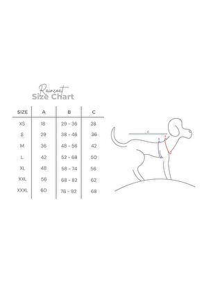 Mons Bons Black Waterproof Dog Raincoat - 4