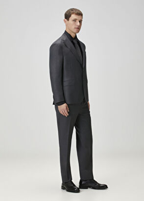 Beymen Collection Drop 4 Gri Yün Takım Elbise - 6