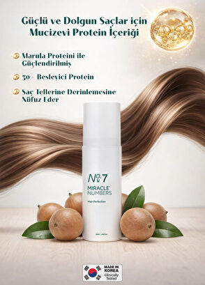Miracle Numbers Miracle 7 Protein Hair Perfection Moisturizing and Shine Hair Serum 50 ml - 7