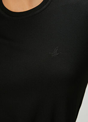 Beymen Club Black Short Sleeve Sweater - 6