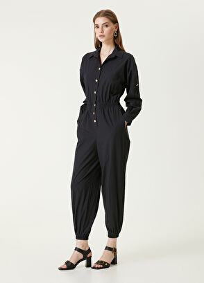 Beymen Club Black Casual Jumpsuit - 3