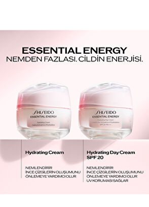 Shiseido Essential Energy Hydrating Day Spf20 50 Ml Cream - 8