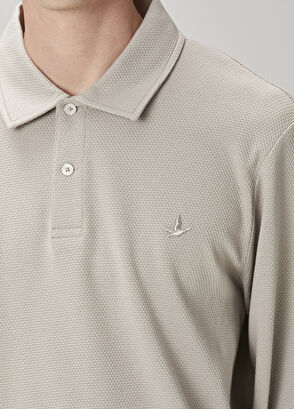 Beymen Club Comfort Fit Bej Polo Sweatshirt - 6