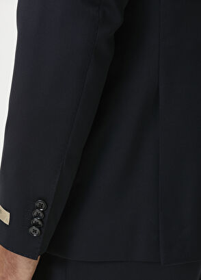 Beymen Collection Navy Blue Wool Suit - 7