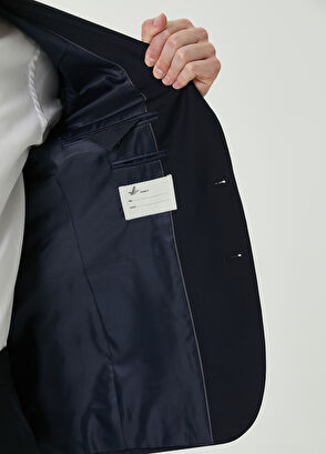 Beymen Club Navy Blue Wool Suit - 9