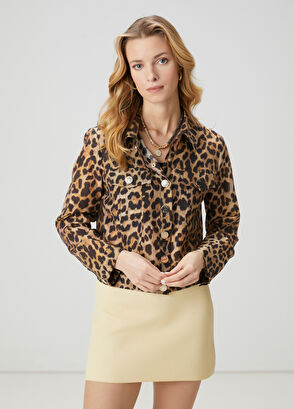 Beymen Club Leopar Desenli Ceket - 6