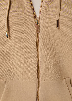 Beymen Club Deve Tüyü Kapüşonlu Simli Şerit Detaylı Hırka - 5