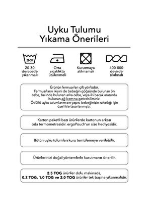 Ergopouch Australia 0.2 TOG Organik Pamuklu 2 Parça Kısa Pijama - 5
