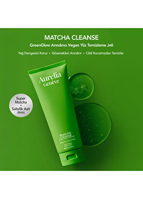 Aurelia Genève Matcha Cleanse Glow Green Purifying Gel - 3